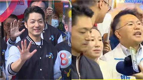 支持者遭喝斥「吵什麼」！蔣萬安「當場愣住」僅尬笑　陳揮文：危機處理不合格