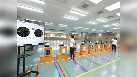 綜合／擁全國首座「室內實彈火藥靶場」可訓練射擊！運動部補助改建新生運動館開幕