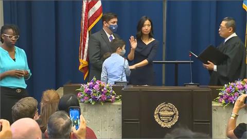 雙親來自台灣　台裔吳弭宣誓就職波士頓市長