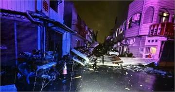 120年來嘉義首登陸颱風　丹娜絲轟炸民眾覺「屋子在搖」恐怖畫面曝光