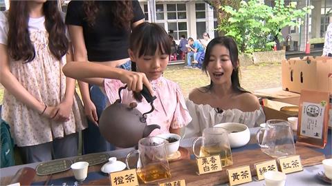 小小茶藝師上陣泡好茶　高雄夏祭新鮮市攜手六龜山茶生活節登場