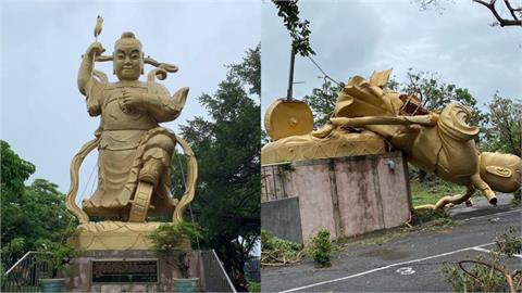台南太子爺遭腰斬斷2半「藏預言玄機」？神準命理師示警「台灣恐有4災難」：出事了
