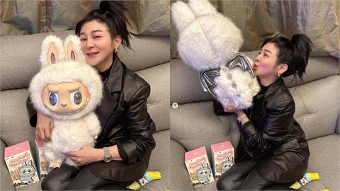 王彩樺也跟上Lisa入坑Labubu！曬「超大白天使公仔」驚人價格曝