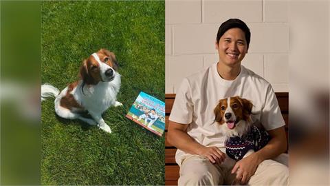 MLB(影)／大谷翔平馬不停蹄宣傳愛犬Decoy新書！道奇3連霸願景成為話題