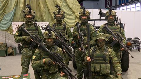 國際軍事用品展280個攤位登場　特戰部隊全副武裝成亮點