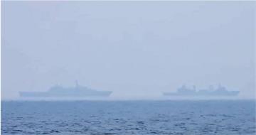 6共機5共艦擾台！3架次主戰機逾越海峽中線「進入北部空域」