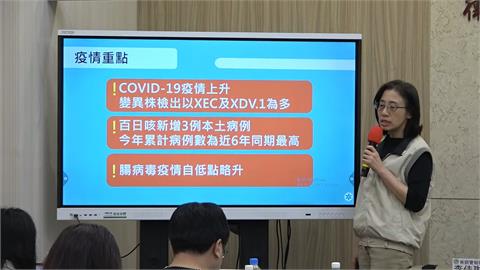 新冠肺炎、百日咳、腸病毒疫情升溫！　疾管署籲民眾多留意