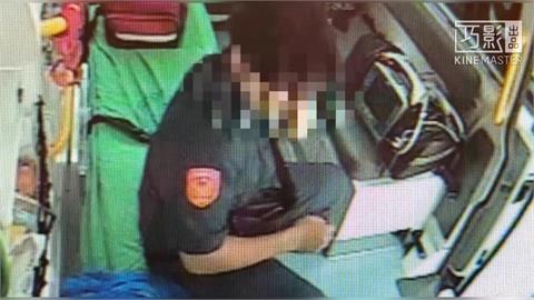 快新聞／好可怕！台南警匪追逐戰　歹徒持榔頭攻擊員警、所長被咬傷