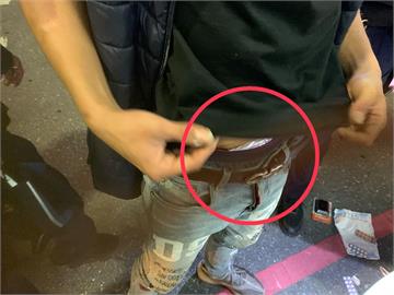 快新聞／褲襠有東西？花蓮28歲騎士藏毒品遭逮　下場曝光