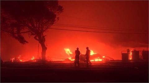 洛杉磯野火燒出有毒煙霾　1700萬人收「空污警報」