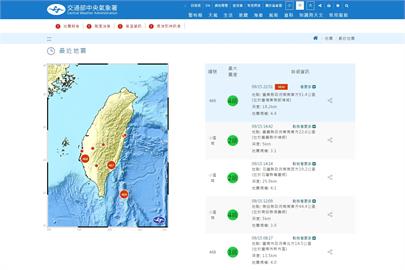 快新聞／晚間10點51分　蘭嶼外海發生芮氏規模4.4有感地震