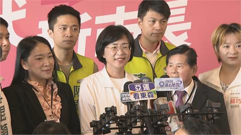 快新聞／蘇巧慧民調領先了！親揭「這天」競總成立　綠營3大咖將站台