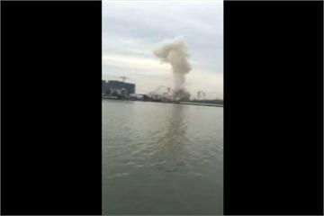 浙江寧波驚爆2死 「蕈狀雲」爆炸畫面曝光