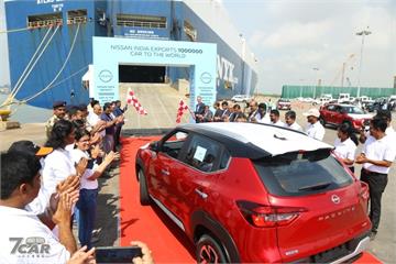 Nissan Magnite 紅不讓   印度 Nissan 迎來第 100 萬當地製造的新車