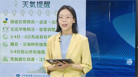 清明連假變天！鋒面接力報到　「這天」雨勢最猛