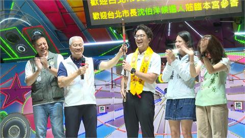 北市福德宮董事長挺沈伯洋　嗆蔣萬安當市長3年都沒來