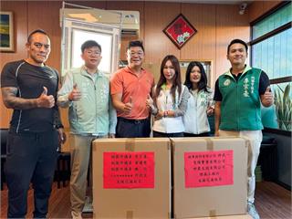 桃園暖心企業、議員聯手送愛 捐空氣循環殺菌燈助災區強化防疫