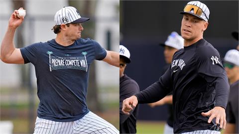 MLB(影)／洋基春訓王見王！「法官」賈吉Live BP砲轟賽揚王牌柯爾