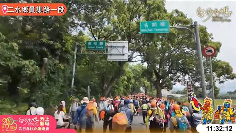 白沙屯媽進香歷史一刻！　200年來「首進南投縣」