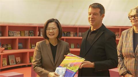 快新聞／出席國際書展開幕　蔡英文邀民眾「閱讀造浪」：以行動支持台灣出版業