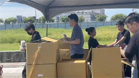 快新聞／超讚福利！輝達台灣員工大會現場請吃「阜杭豆漿」　冰淇淋餐車也來了