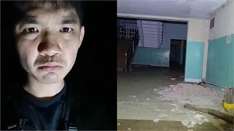 晚安小雞闖「緬甸死寂病院」開直播！一轉身驚見「黑掌印」…網嚇歪：白衣服走過去