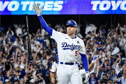 MLB(影)／Freeman世界大賽G1再見滿貫轟球　拍賣價值超越法官62轟