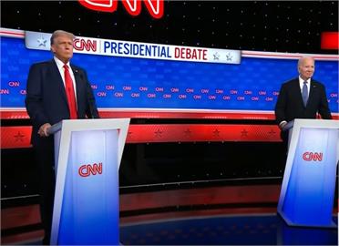 快新聞／美總統大選首場辯論今登場　CNN快速民調：川普表現大勝拜登