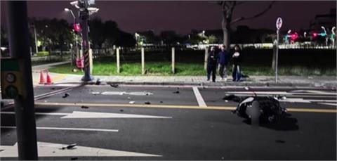 快新聞／又是酒駕！　台中外送員深夜遭「高速衝撞」身亡