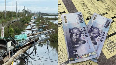 颱風夜後最暖畫面！台電員工搶修「9點才吃晚餐」他悄悄掏2千霸氣買單