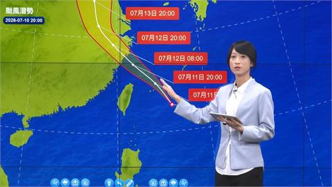 快新聞／巴威颱風影響全台一整天　氣象署曝降雨熱區