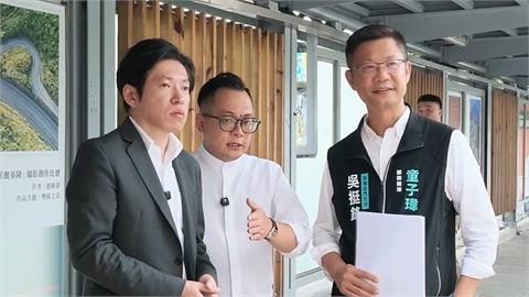 「台灣頭」選戰！謝國樑完成參選登記　小英好忙...童子瑋等待「拜媽祖」結果