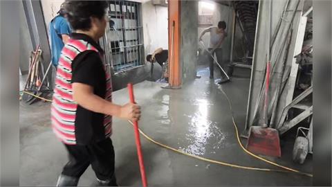 光復災後持續復原工作! 平房整棟掩埋畫面驚悚