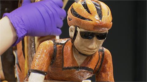 烘焙王麵包大賽運動為題　藝術麵包逾80公分超吸睛