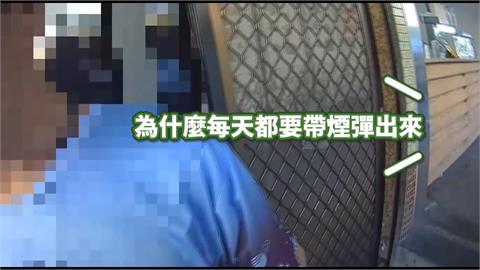 波麗士神隊友！　基隆街頭警匪拉扯　健身勇婦為護兒「徒手撂倒毒犯」