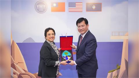 快新聞／宴請關島總督古蕾露訪團一行　林佳龍：期盼攜手推動經濟繁榮