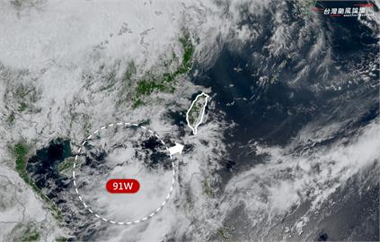 快新聞／熱帶擾動91W接近！　氣象粉專：豐沛水氣將影響台灣