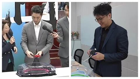 蔣萬安蹭陀螺喊「Go Shot」遭酸！沈伯洋秀「真玩家」實力再連結「1政策」