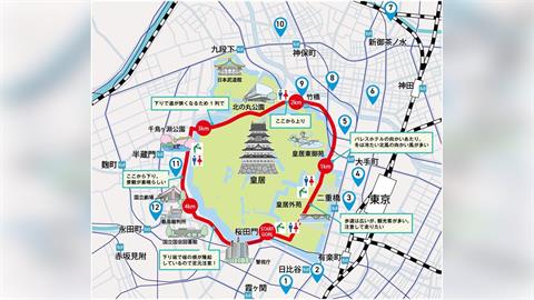 日本慢跑聖地皇居步道亂象多 當地政府擬定對策