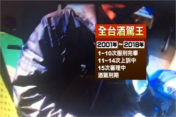 台灣酒駕之王！ 男子16次酒駕被判刑13年