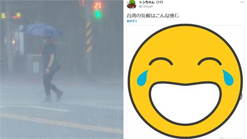 日本人「曬1圖」分析台灣氣候　網看完全跪「太神」：是氣象系的？