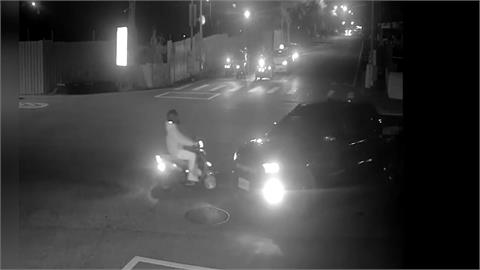 騎士撞小貨車騰空重摔在地　意識雖清楚卻「斷片失憶」