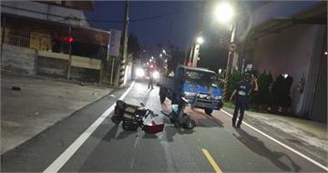 酒測值超標3倍！貨車追撞電動代步車　87歲老婦送醫不治