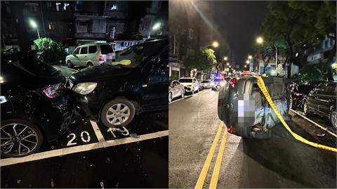 64歲婦「連撞2車大翻覆」畫面曝光！求賠償竟被嗆：我沒錢不然告我
