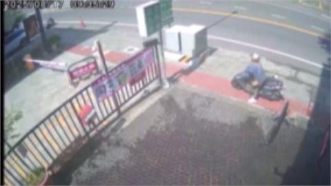 南投「同意罷免」布條三度遭毀　婦人威脅潑灑「不明液體」