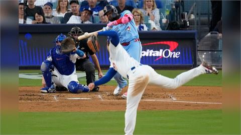 MLB(影)／藍鳥重砲小葛雷諾砲轟大谷翔平！價值連城創下「這一隊史新紀錄」