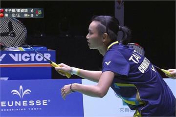 戴資穎領軍 直落二勝中國前球王球后組合