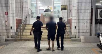 「喪屍」毒蟲違停拒檢撞警逃竄　警開5槍轟爆輪胎制伏