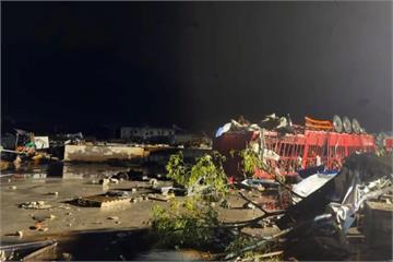 【有片】中國湖北罕遇龍捲風釀11死331傷　多省水患習近平下令全力救災