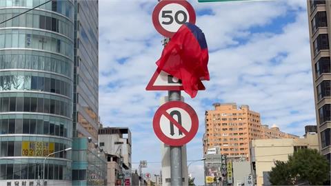 國旗遮擋「測速警告牌」超速照開罰？　台中警認了：視個案銷單